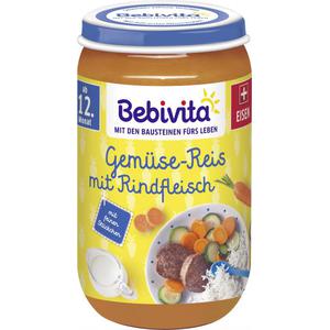 Bebivita Gemüse-Reis mit Rindfleisch