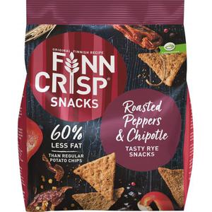 Finn Crisp Snacks Roasted Peppers & Chipotle