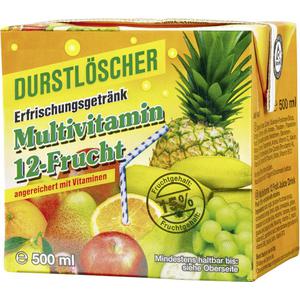 Durstlöscher Multivitamin 12-Frucht