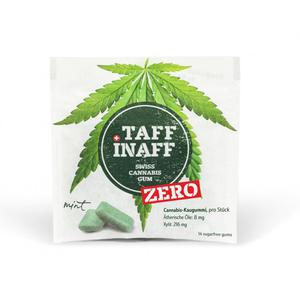 Taff Inaff Cannabis Kaugummi Mint ZERO