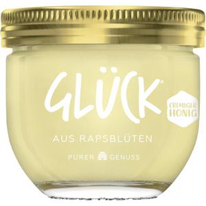 Glück Honig aus Rapsblüte cremig