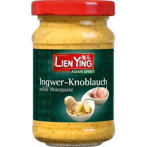 Lien Ying Asian-Spirit Knoblauch-Ingwer Paste mild