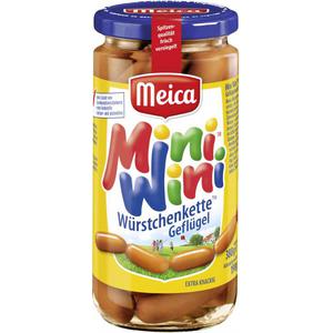 Meica Mini Wini Würstchenkette Geflügel