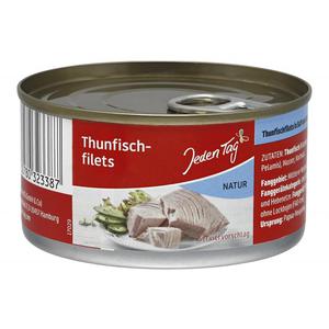 Jeden Tag Thunfischfilets natur