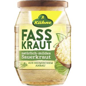 Kühne Fasskraut Sauerkraut natürlich-mild