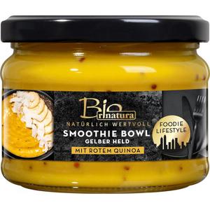 Rinatura Biio Foodie Lifestyle Smoothie Bowl Gelber Held mit Rotem Quinoa