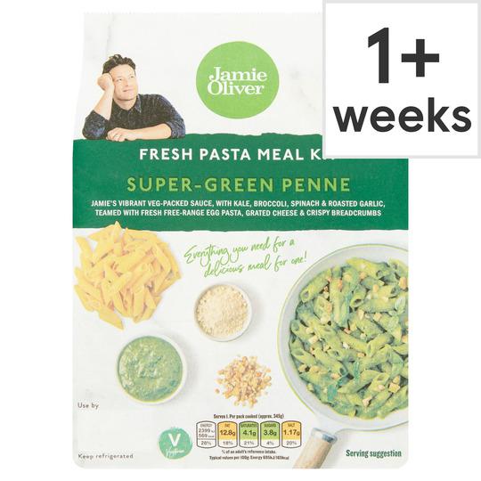 Review - Jamie Oliver Super Green Penne Pasta Meal Kit 300G
