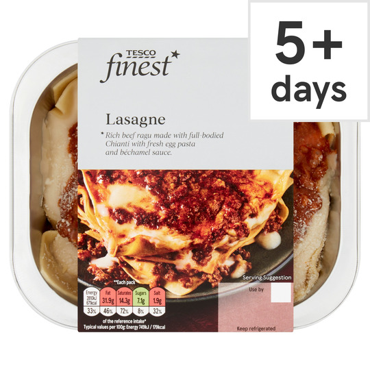 Review - Tesco Finest Lasagne 400G