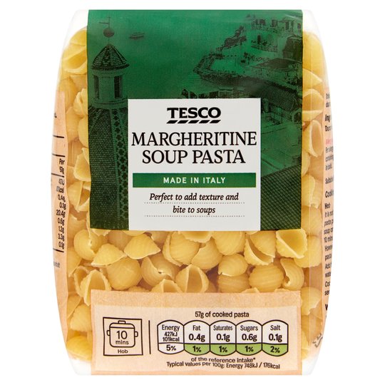 Review - Tesco Margheritine Soup Pasta 250G