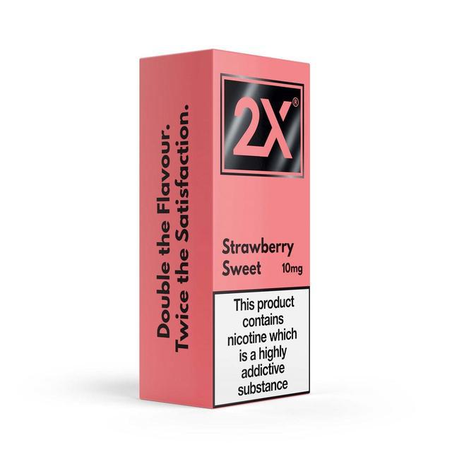 2X Strawberry Sweet E-Liquid 10mg