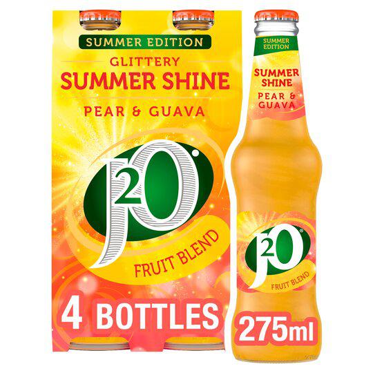 J2O J20 Summer Shine Pear & Guava 4 X 275Ml