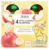 Tesco Apple & Banana Fruit Slurpers 4X90g