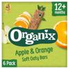 Organix 12 Month Apple & Orange Fruit & Cereal Bar 6X30g