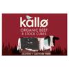 Kallo Organic Beef Stock Cubes 8Pk 88G