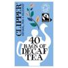 Clipper Organic Fairtrade Decaffeinated 40 Tea Bags 116G