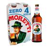 Birra Moretti Zero Alcohol Free Beer 4X330ml