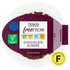 Tesco Free From Chocolate Sundae 110G