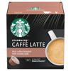 Starbucks Caffe Latte Nescafe Dolce Gusto Coffee Pods 12 Pack 121.2G