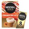 Nescafe Gold Cinnamon Bun Latte Instant Coffee 8X19.5G