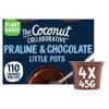 The Coconut Collaborative Praline & Chocolate Little Pots 4X45g