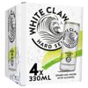 White Claw Hard Seltzer Natural Lime 4X330ml
