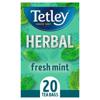Tetley Herbal Fresh Mint 20 Tea Bags 32G