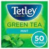 Tetley Green Tea Mint 50 Tea Bags 100G