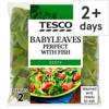 Tesco Babyleaves Perfect With Fish Zesty 70G
