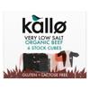 Kallo V Low Salt Stock Cubes Beef 48G