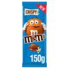 M&M's Crispy Milk Chocolate Block 150G
