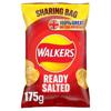 Walkers Ready Salted Sharing Bag Crisps 175G