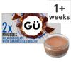 Gu Milk Chocolate Mousse With Caramelised Biscuit 2X70g