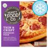 Hearty Food Thin Pepperoni Pizza 314G
