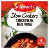 Schwartz Slow Cookers Chicken In Red Wine 35G