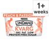 Lindahls Kvarg Peach & Passion Fruit 150G Pot
