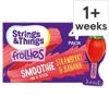 Strings & Things Frollies Strawberry & Banana 4X25g