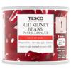 Tesco Kidney Beans In Chilli Sauce 205G