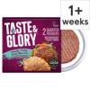 Taste & Glory Vegan 2 Quarter Pounders 227G