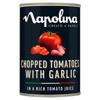 Napolina Chopped Tomatoes & Garlic 400G