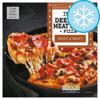 Tesco Deep Pan Meat Feast Pizza 386G Price Marked