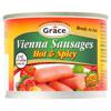 Grace Halal Vienna Sausages Hot & Spicy 200G
