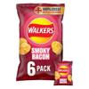 Walkers Smoky Bacon Crisps 6X25g