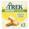 Trek Smooth Lemon Protein Flapjacks 3X50g
