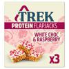 Trek White Chocolate & Raspberry Protein Flapjacks 3X50g
