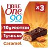 Fibre One Protein Caramel Bars 3 X 24G