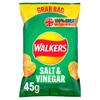 Walkers Salt & Vinegar Crisps 45G