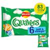 Walkers Quavers Salt & Vinegar Snacks 6X16g