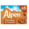 Alpen Caramel & Chocolate Bars 5 Pack 145G