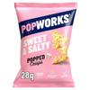 Popworks Sweet & Salty Popped Crisps 28G