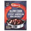 Schwartz Slow Cook Sticky American Bbq Brisket 35G